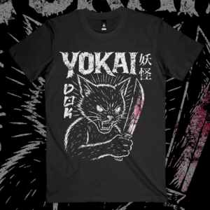 Tour Exclusive “Savage Cat” Yokai Tee